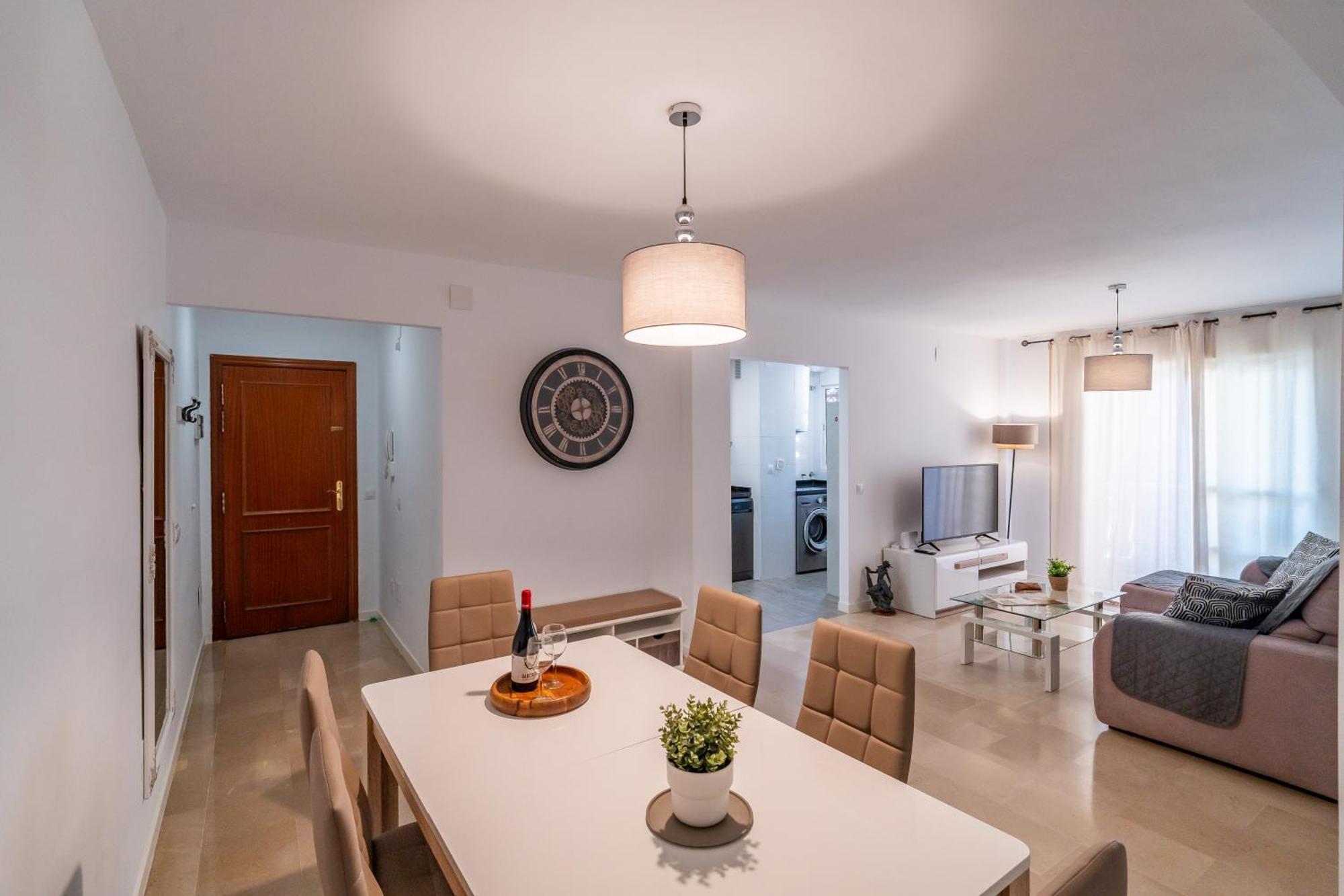 Casa Playa Guadalmar, Beautiful Apartment In Front Of The Sea, Wifi, Ac, Smart Tv, Private Parking Málaga Esterno foto